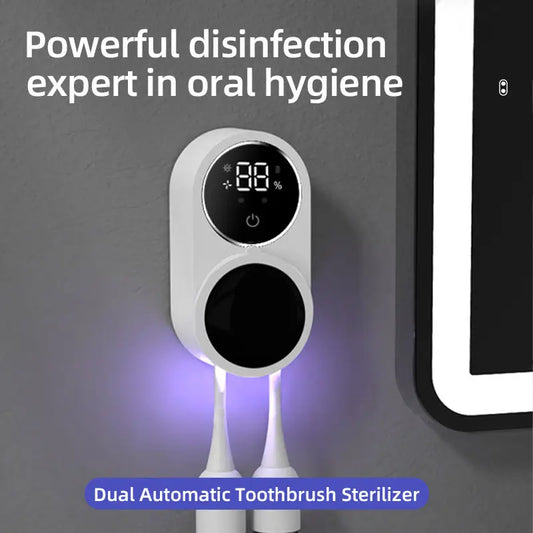 UV Toothbrush Sanitizer Holder